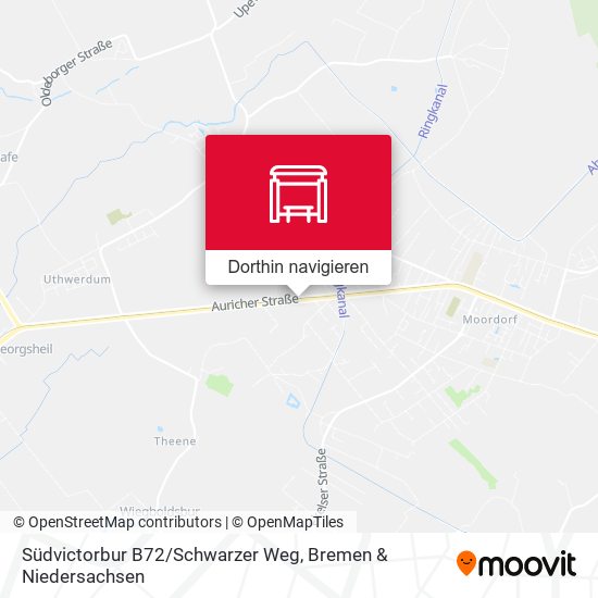 Südvictorbur B72/Schwarzer Weg Karte
