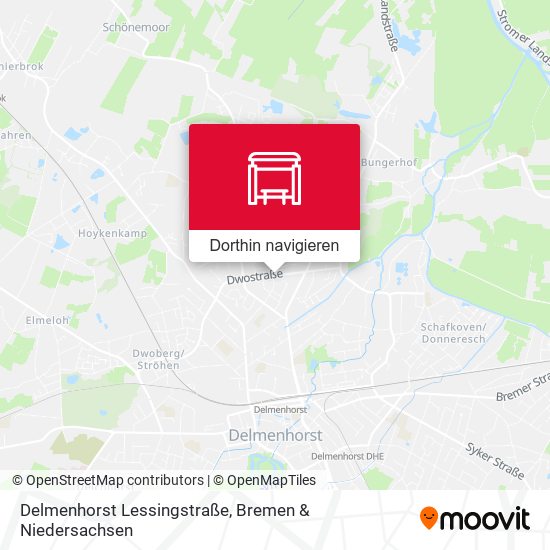 Delmenhorst Lessingstraße Karte