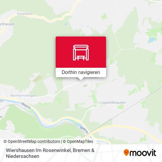 Wiershausen Im Rosenwinkel Karte