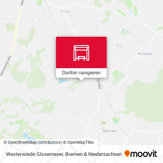 Westerwiede Glosemeyer Karte