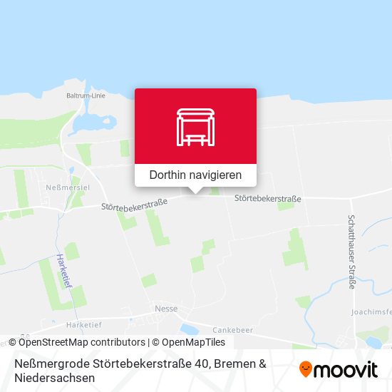 Neßmergrode Störtebekerstraße 40 Karte