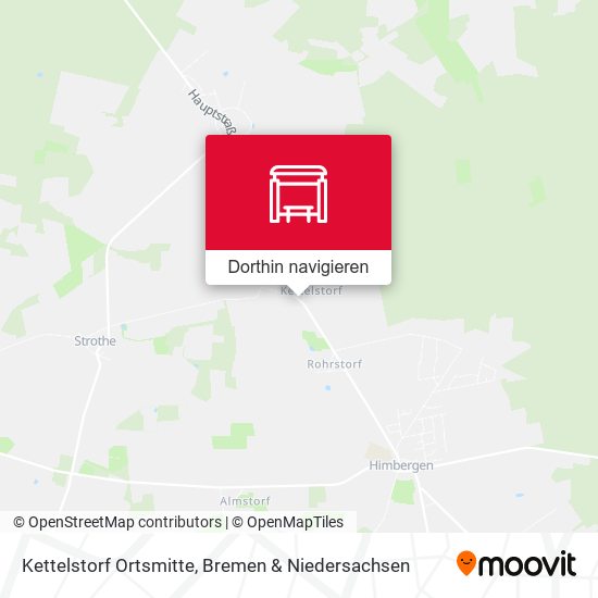 Kettelstorf Ortsmitte Karte