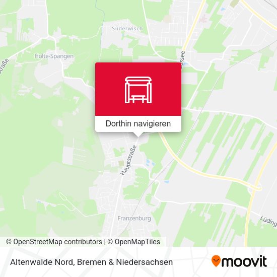 Altenwalde Nord Karte