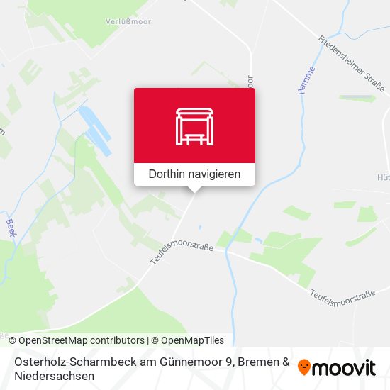 Osterholz-Scharmbeck am Günnemoor 9 Karte