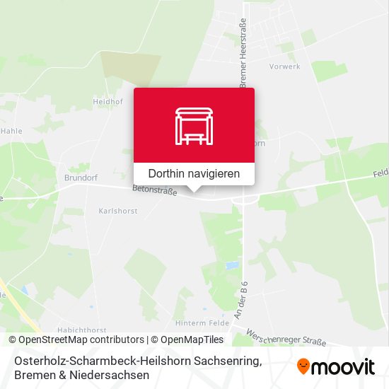 Osterholz-Scharmbeck-Heilshorn Sachsenring Karte