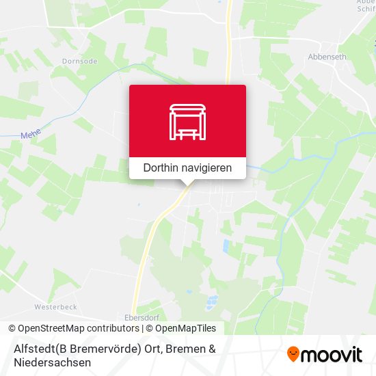 Alfstedt(B Bremervörde) Ort Karte