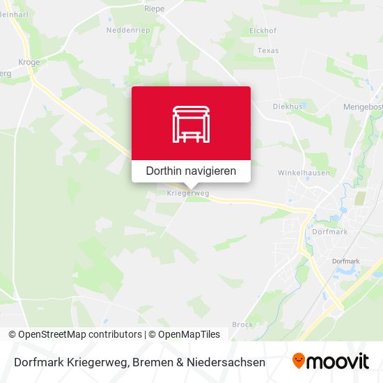 Dorfmark Kriegerweg Karte