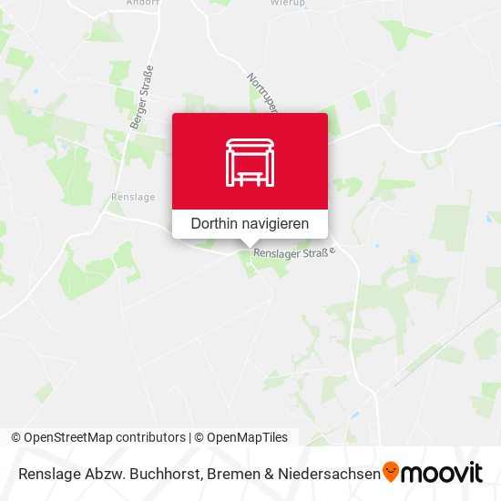 Renslage Abzw. Buchhorst Karte