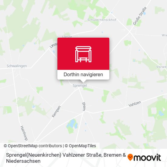 Sprengel(Neuenkirchen) Vahlzener Straße Karte