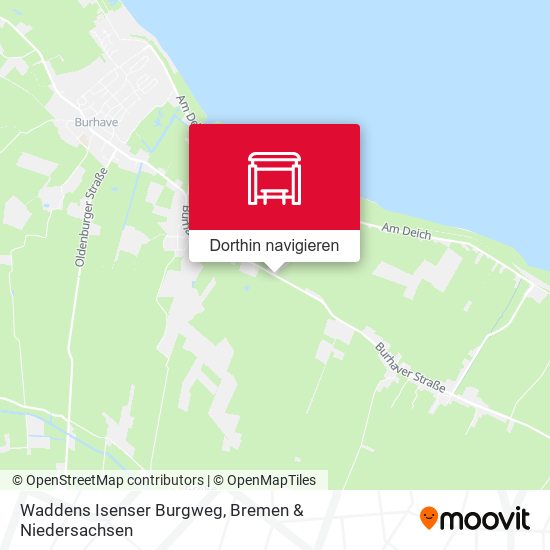Waddens Isenser Burgweg Karte