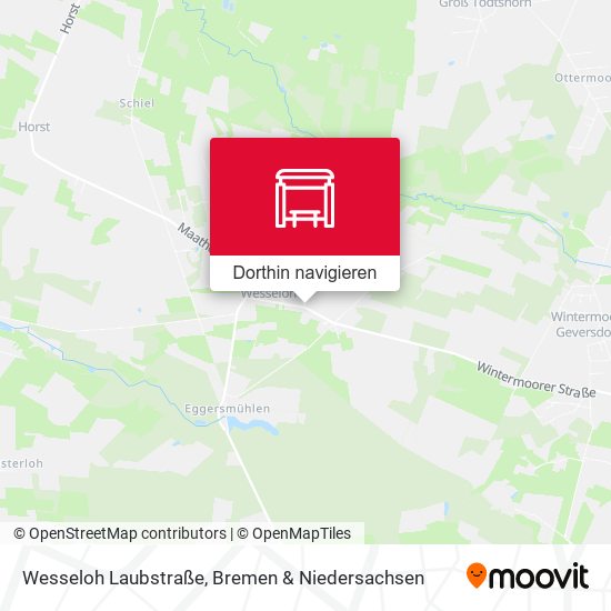 Wesseloh Laubstraße Karte