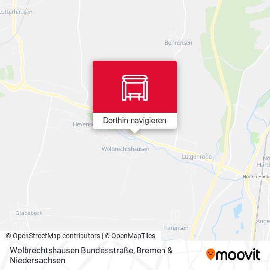 Wolbrechtshausen Bundesstraße Karte