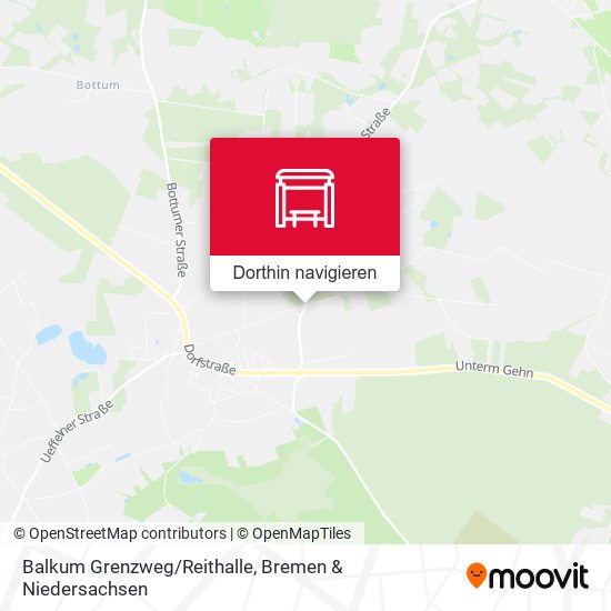 Balkum Grenzweg/Reithalle Karte