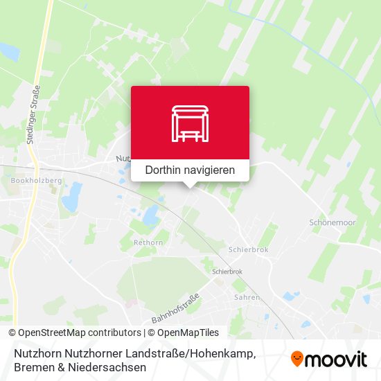 Nutzhorn Nutzhorner Landstraße / Hohenkamp Karte