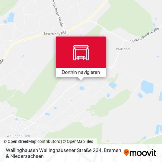 Wallinghausen Wallinghausener Straße 234 Karte