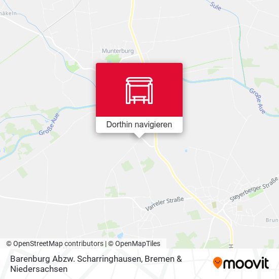 Barenburg Abzw. Scharringhausen Karte