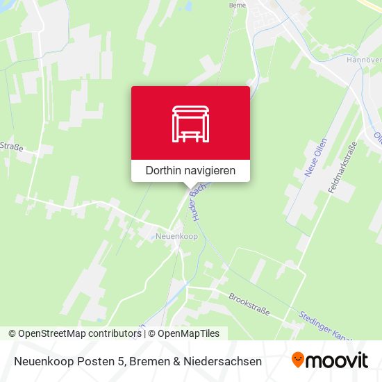 Neuenkoop Posten 5 Karte