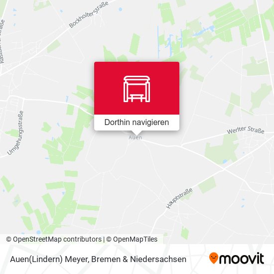 Auen(Lindern) Meyer Karte
