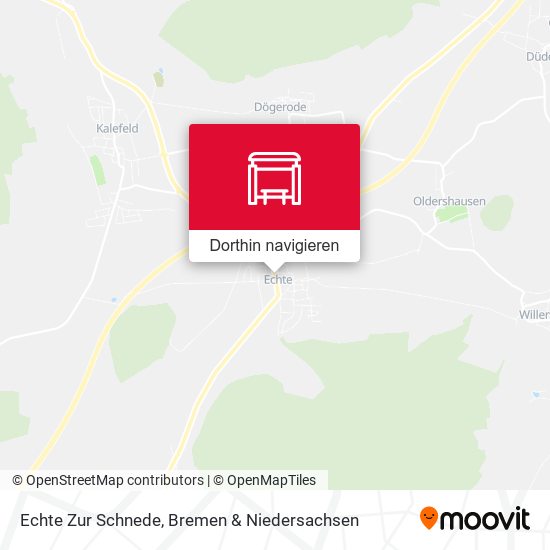 Echte Zur Schnede Karte