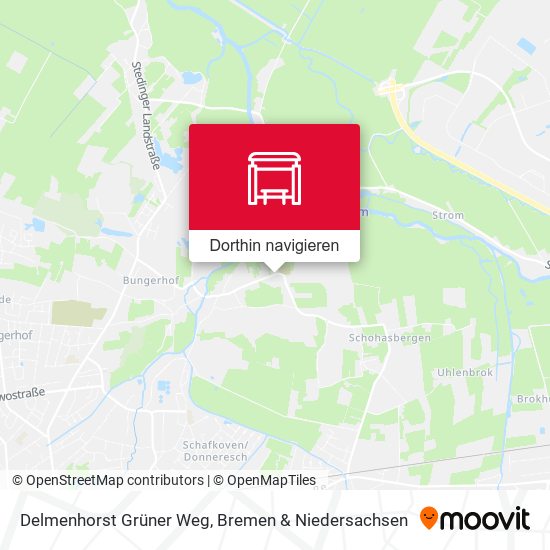 Delmenhorst Grüner Weg Karte