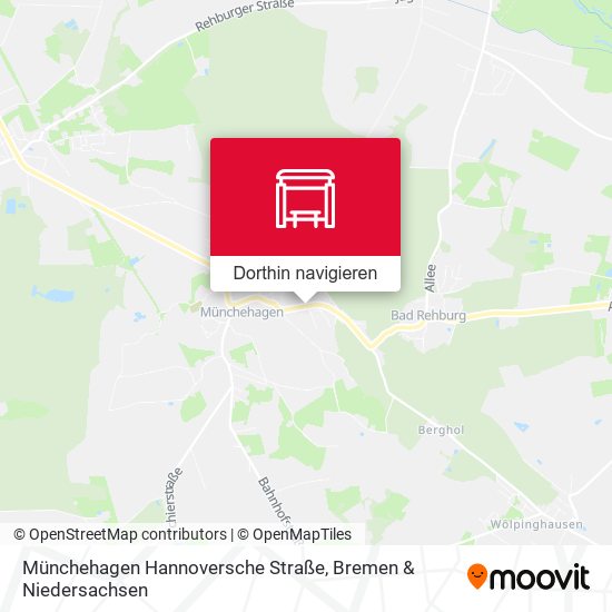 Münchehagen Hannoversche Straße Karte