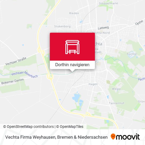 Vechta Firma Weyhausen Karte