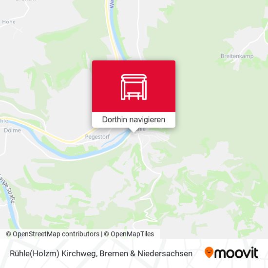 Rühle(Holzm) Kirchweg Karte