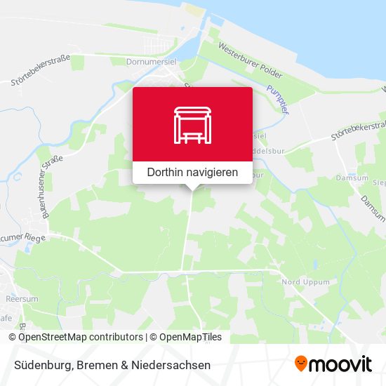 Südenburg Karte
