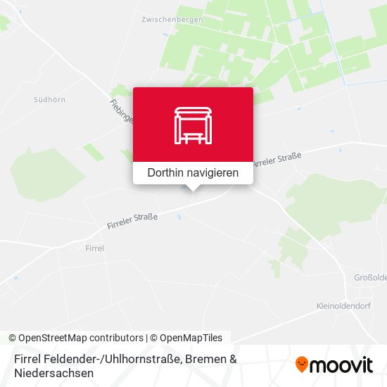 Firrel Feldender- / Uhlhornstraße Karte