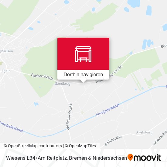 Wiesens L34/Am Reitplatz Karte