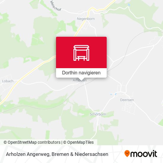 Arholzen Angerweg Karte