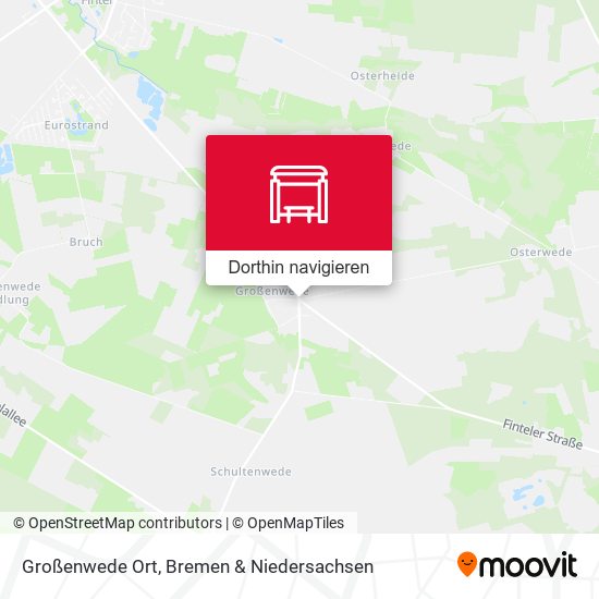 Großenwede Ort Karte