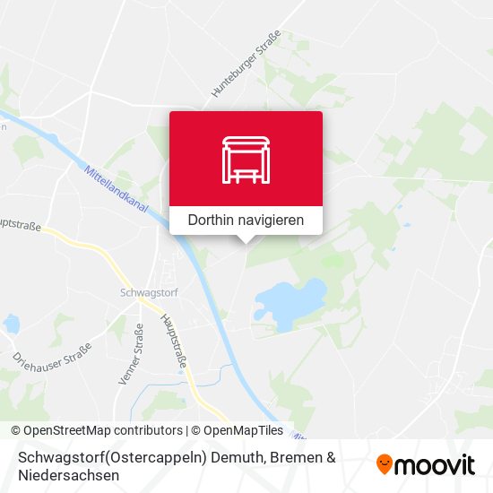 Schwagstorf(Ostercappeln) Demuth Karte