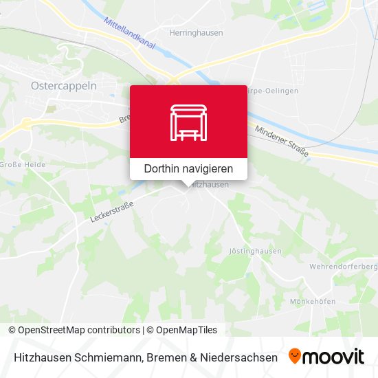 Hitzhausen Schmiemann Karte