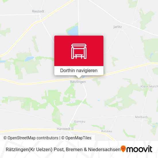 Rätzlingen(Kr Uelzen) Post Karte