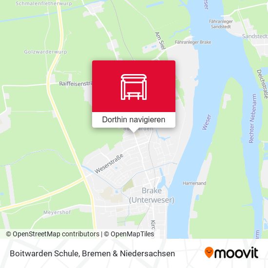 Boitwarden Schule Karte
