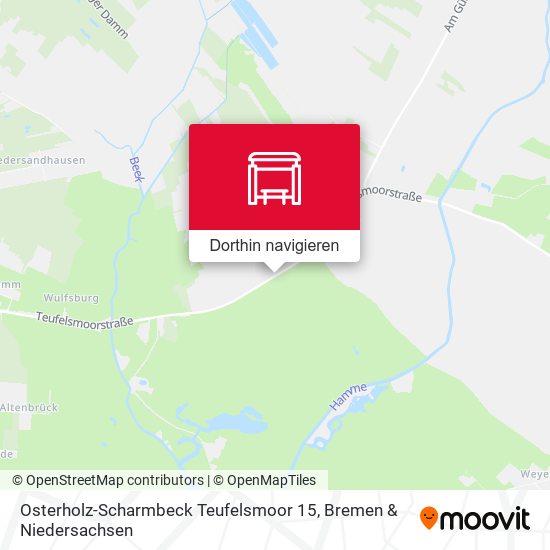 Osterholz-Scharmbeck Teufelsmoor 15 Karte