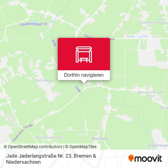 Jade Jaderlangstraße Nr. 23 Karte