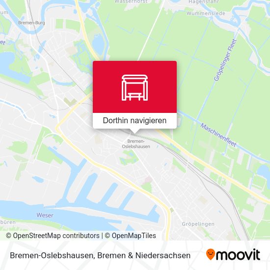Bremen-Oslebshausen Karte