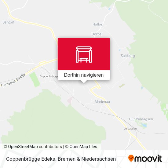 Coppenbrügge Edeka Karte