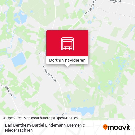 Bad Bentheim-Bardel Lindemann Karte