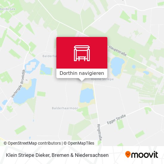 Klein Striepe Dieker Karte