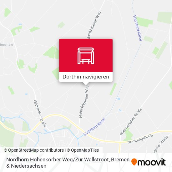 Nordhorn Hohenkörber Weg / Zur Wallstroot Karte