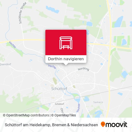 Schüttorf am Heidekamp Karte