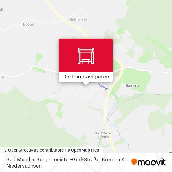 Bad Münder Bürgermeister-Graf-Straße Karte