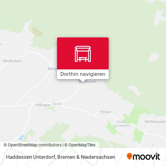 Haddessen Unterdorf Karte