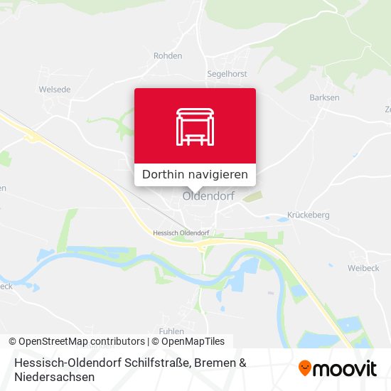 Hessisch-Oldendorf Schilfstraße Karte