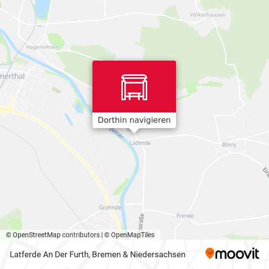Latferde An Der Furth Karte