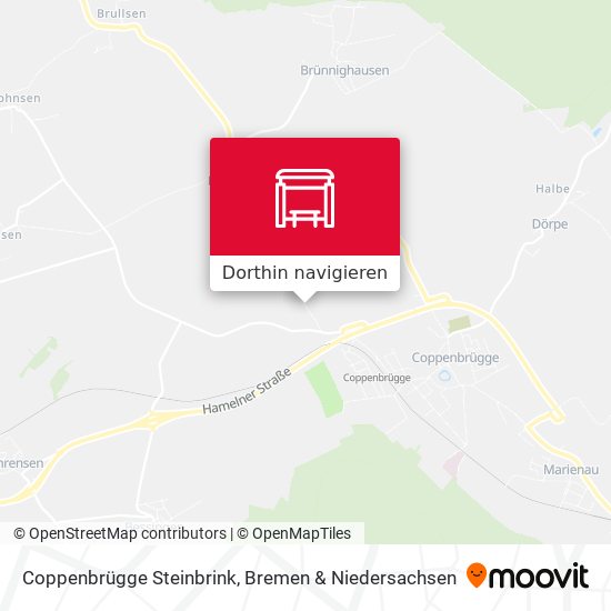 Coppenbrügge Steinbrink Karte