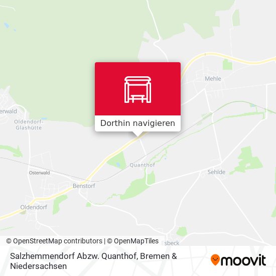 Salzhemmendorf Abzw. Quanthof Karte